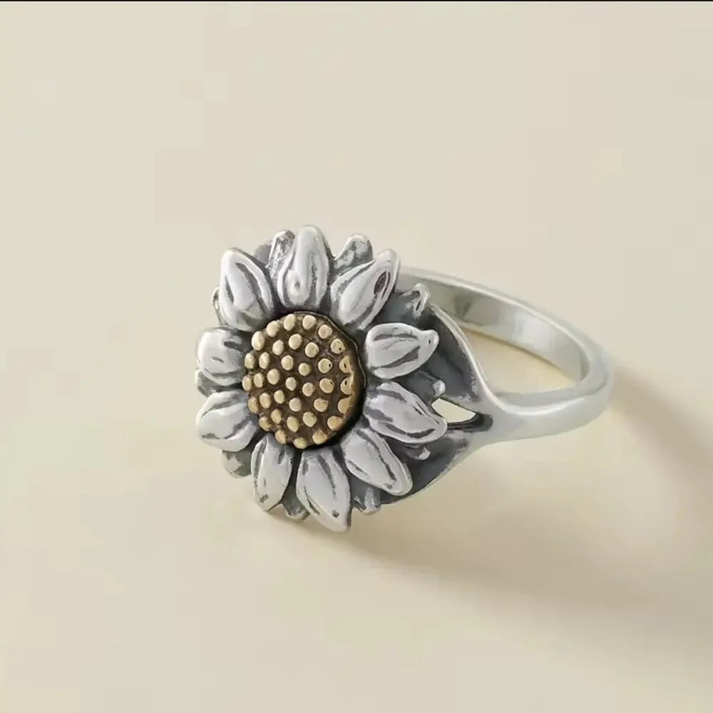 James Avery Wild Sunflower Ring SIZE 10